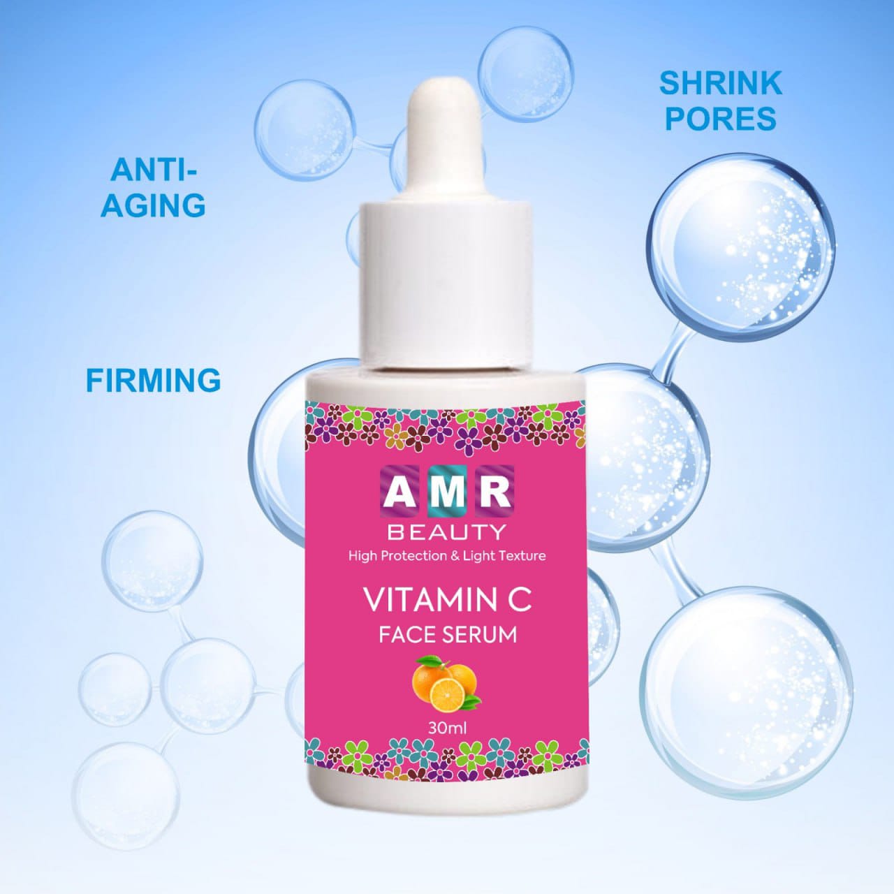 AMR BEAUTY VITAMIN C FACE SERUM 30ML