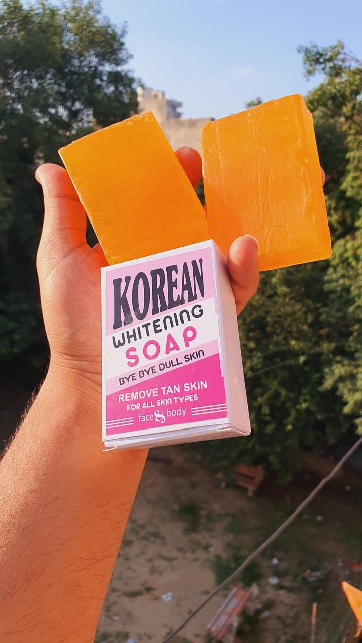 korean whitening soap