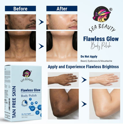 Sea Beauty Tan Polish Face Body✅