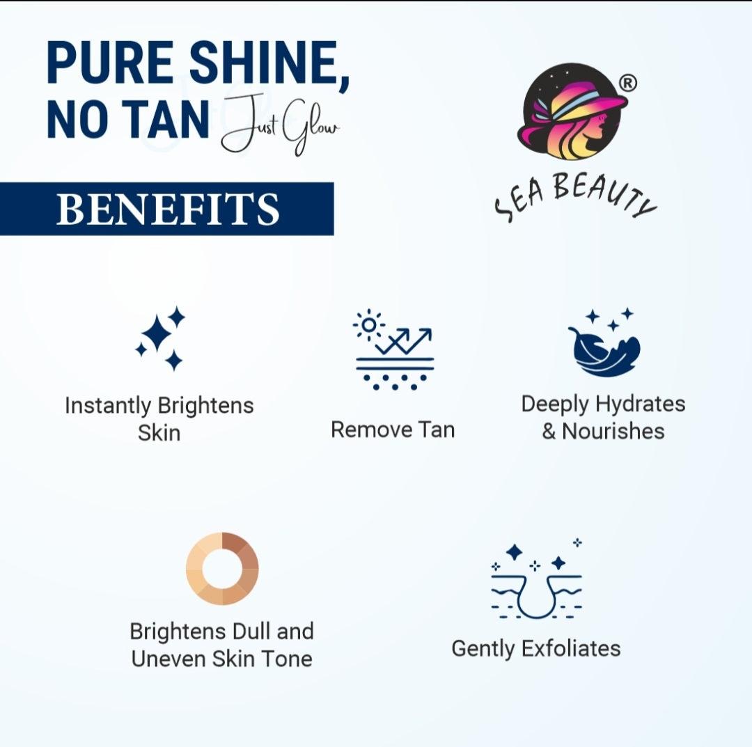 Sea Beauty Tan Polish Face Body✅